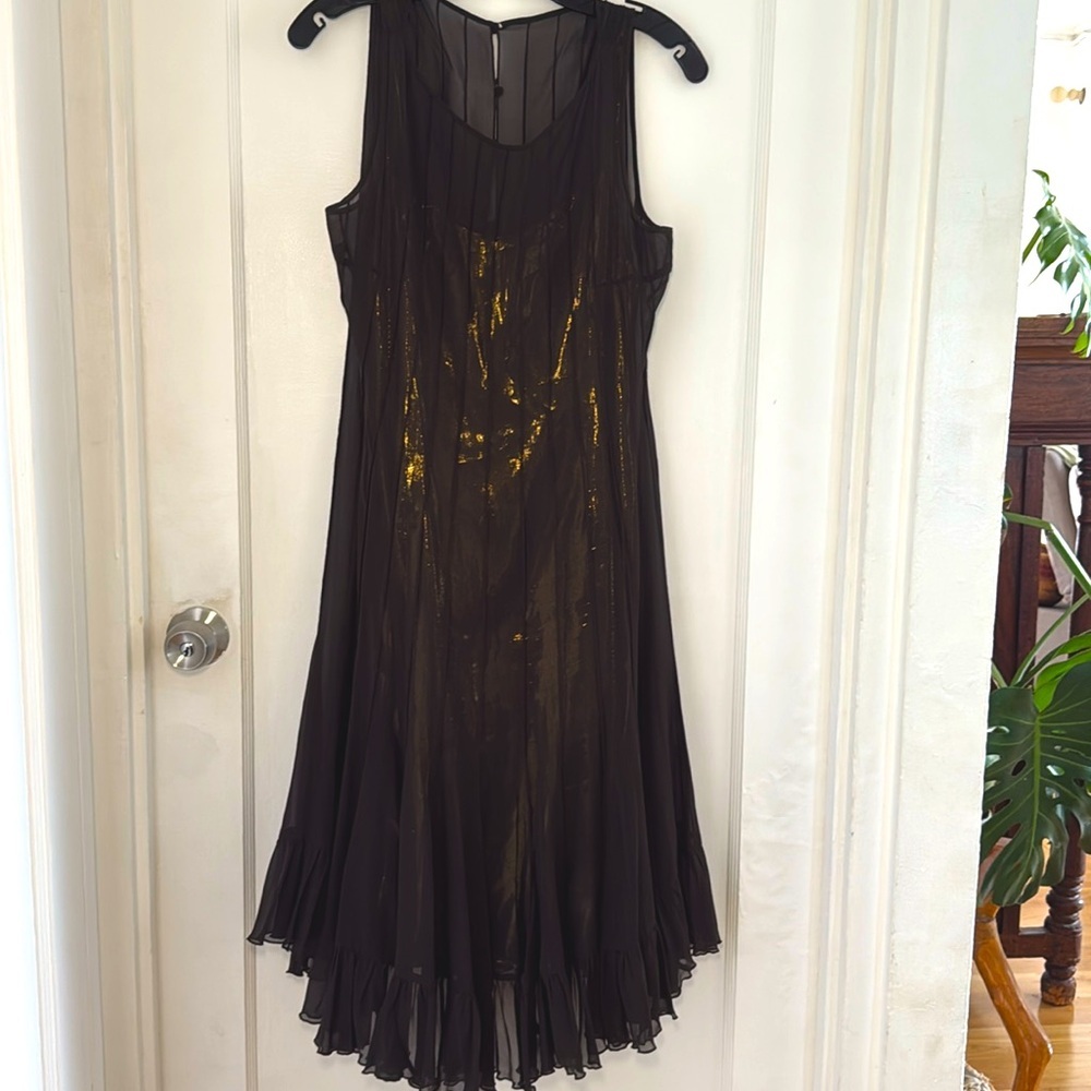 Teri Jon by Rickie Freeman 100% Silk Dress – Size 10